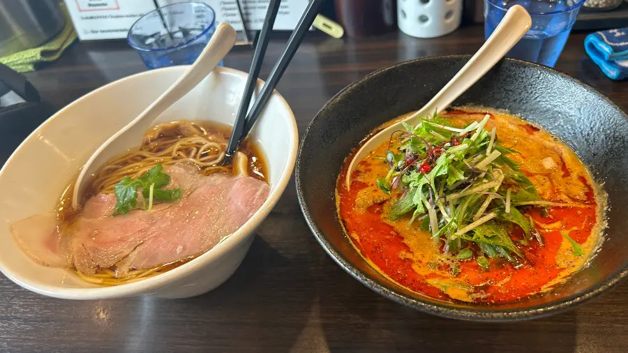 Ramen and tantanmen