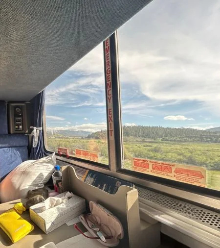 View from the train
