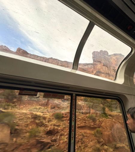 View from Amtrak